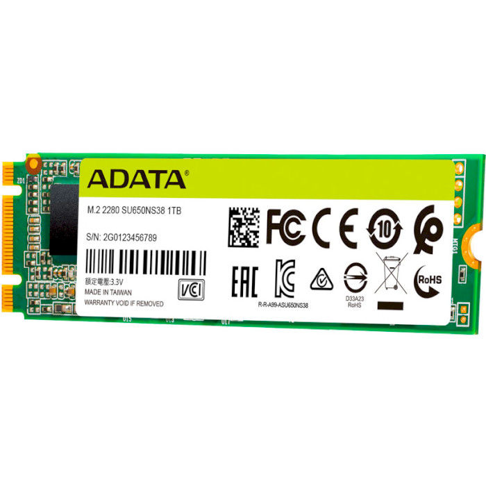SSD диск ADATA Ultimate SU650 1TB M.2 SATA (ASU650NS38-1TT-C)