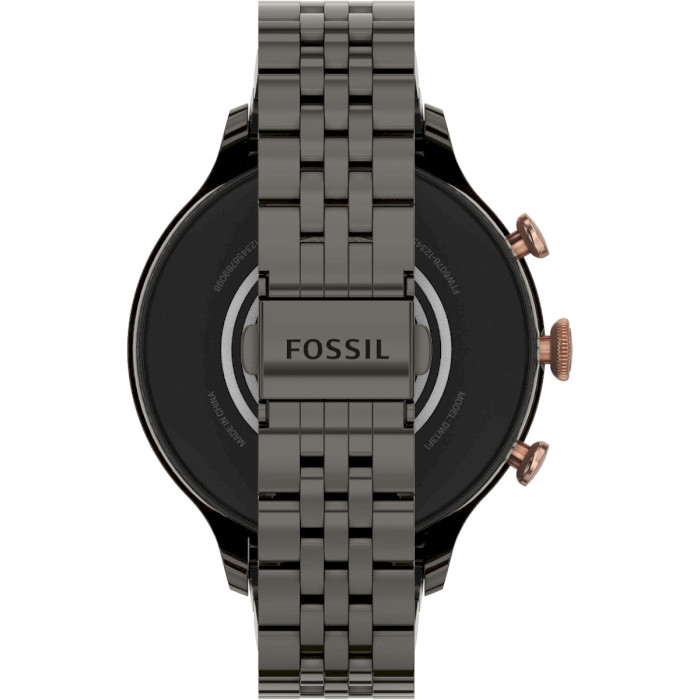 Смарт-часы FOSSIL Gen 6 Gunmetal Stainless Steel (FTW6078)