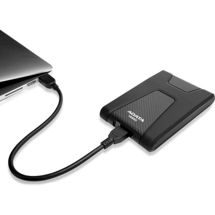 Портативный жёсткий диск ADATA HD650 2TB USB3.2 Black (AHD650-2TU31-CBK)