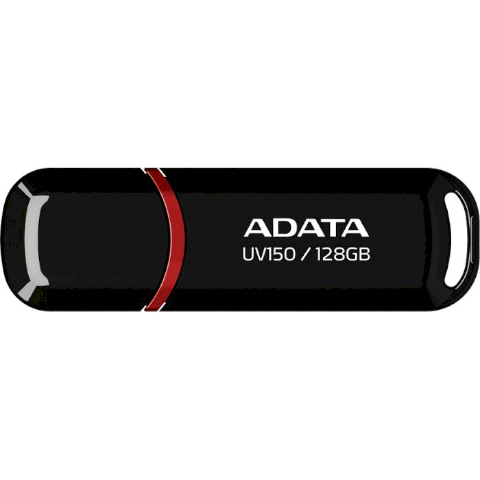 Флешка ADATA UV150 128GB Black (AUV150-128G-RBK)
