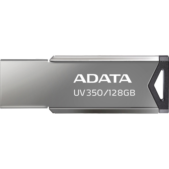 Флэшка ADATA UV350 128GB USB3.2 Silver (AUV350-128G-RBK)