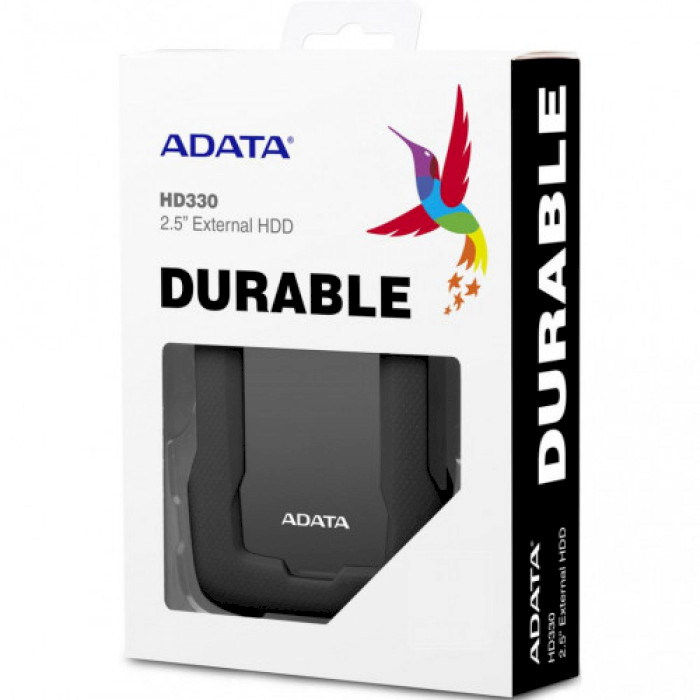 Портативний жорсткий диск ADATA HD330 2TB USB3.2 Black (AHD330-2TU31-CBK)