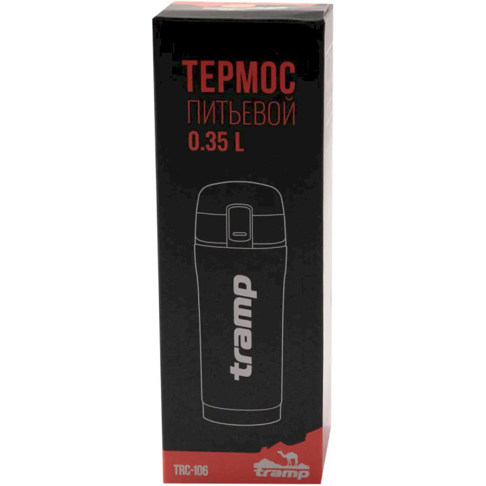 Термос TRAMP TRC-106 0.35л Orange (TRC-106-ORANGE)
