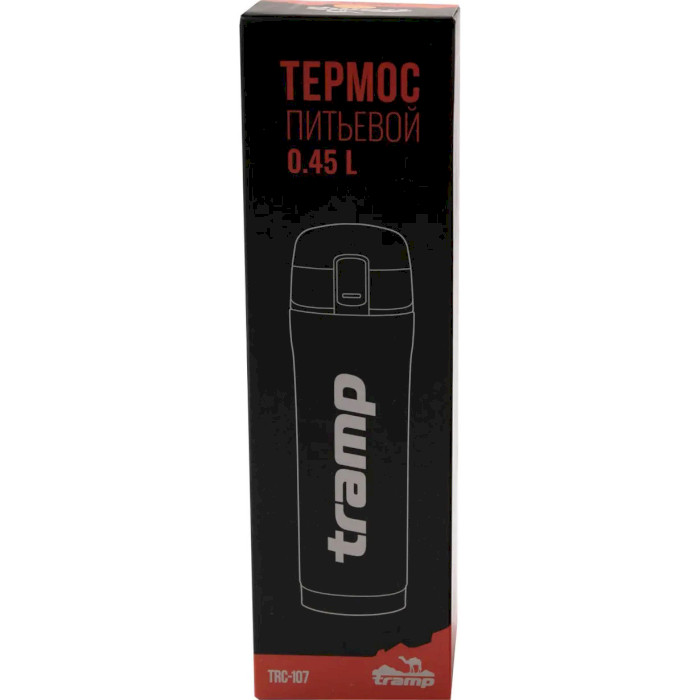 Термос TRAMP TRC-107 0.45л Orange (TRC-107-ORANGE)