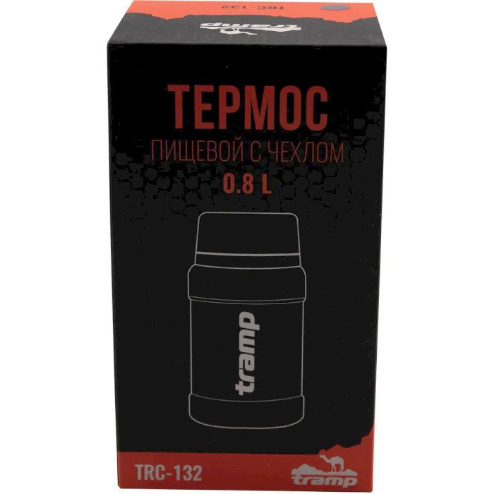 Термос для їжі TRAMP TRC-132 0.8л Black (TRC-132-BLACK)