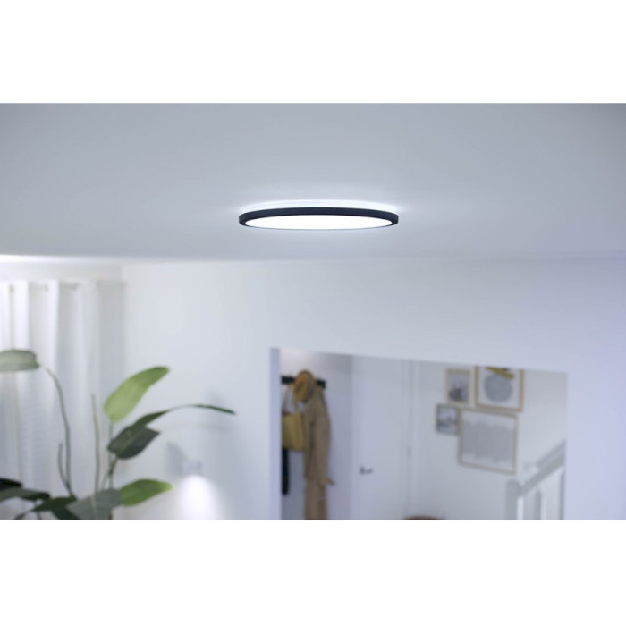 Смарт-светильник WIZ LED Ceiling SuperSlim Black 16W 2700-6500K (929002685201)