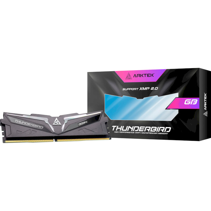 Модуль пам'яті ARKTEK Thunderbird DDR4 2666MHz 16GB (AKD4S16P2666H)