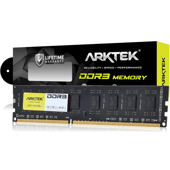 Модуль пам'яті ARKTEK DDR3 1600MHz 4GB (AKD3S4P1600)