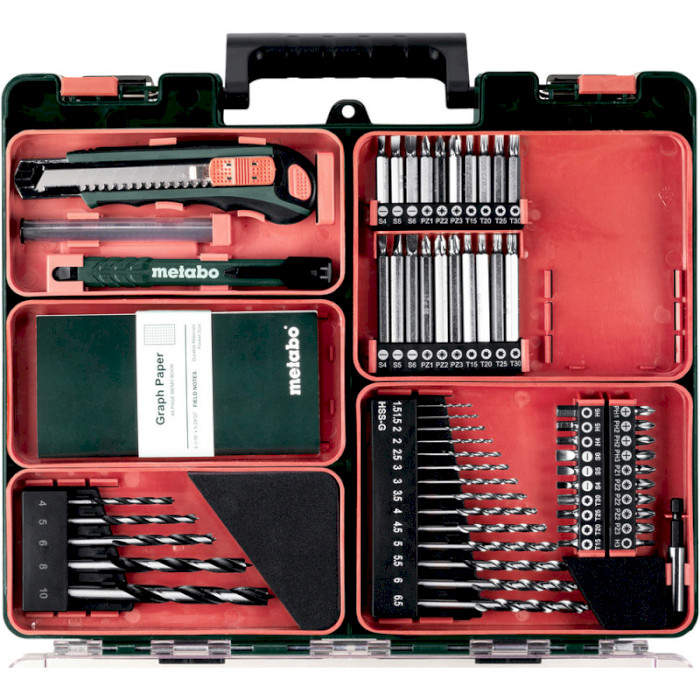 Аккумуляторная дрель-шуруповёрт METABO PowerMaxx 12 BS Set (601036870)