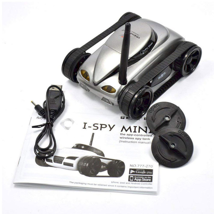 Танк-шпион с камерой HAPPY COW I-Spy Mini