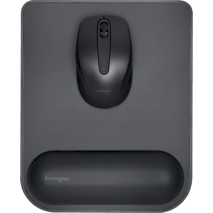 Килимок для миші KENSINGTON ErgoSoft Wrist Rest Mouse Pad Black (K52888EU)