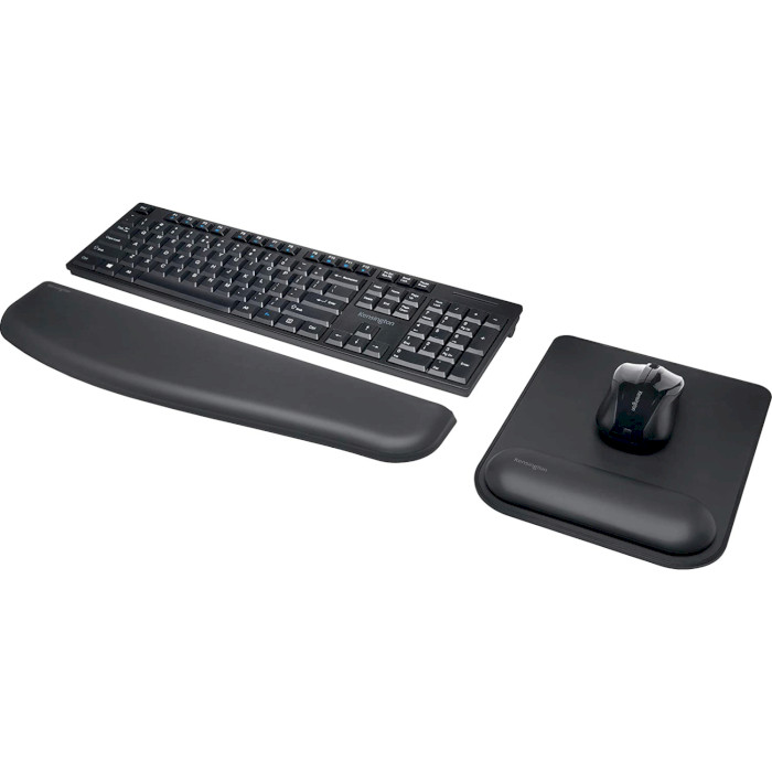 Килимок для миші KENSINGTON ErgoSoft Wrist Rest Mouse Pad Black (K52888EU)