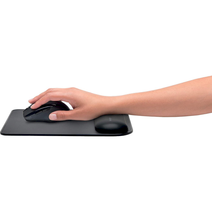 Килимок для миші KENSINGTON ErgoSoft Wrist Rest Mouse Pad Black (K52888EU)