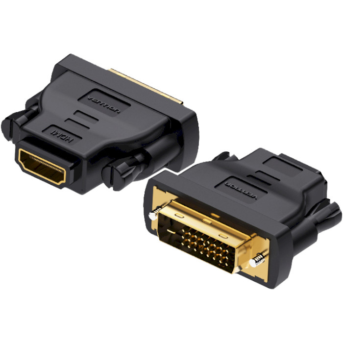 Адаптер VENTION DVI - HDMI v1.4 Black (ECDB0)