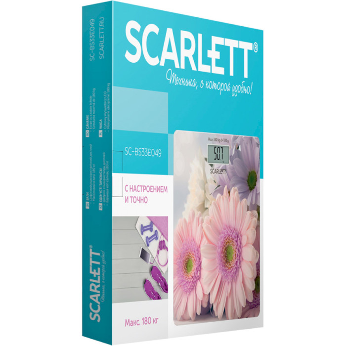 Напольные весы SCARLETT SC-BS33E049