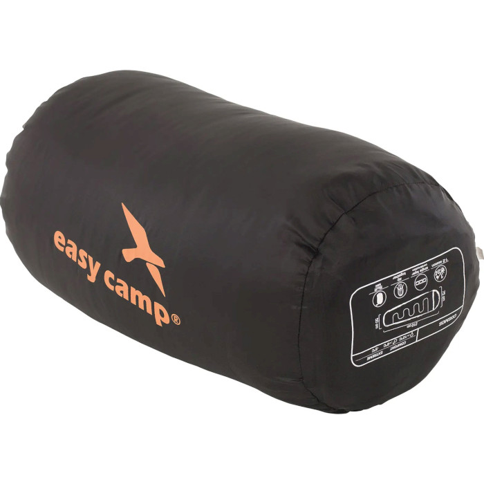 Спальный мешок EASY CAMP Cosmos +8°C Black Left (240148)