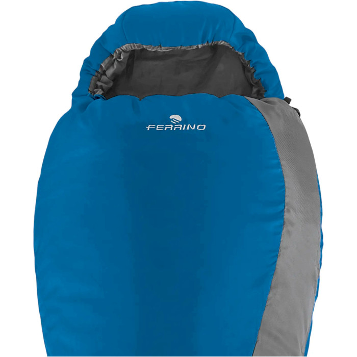 Спальный мешок FERRINO Yukon Plus +4°C Blue/Gray Left (86357IBBS)