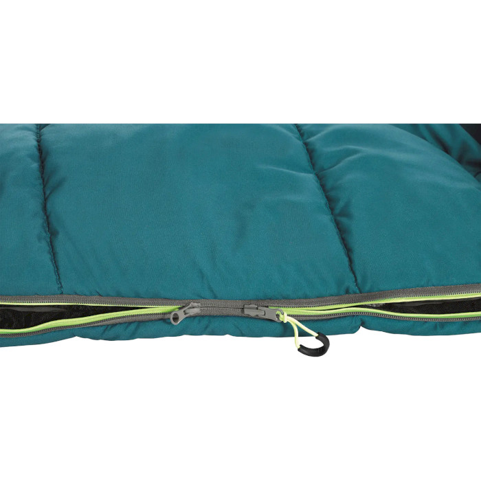 Спальный мешок OUTWELL Pine Prime -1°C Turquoise Left (230345)