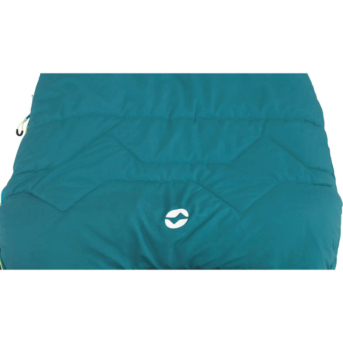 Спальный мешок OUTWELL Pine Prime -1°C Turquoise Left (230345)