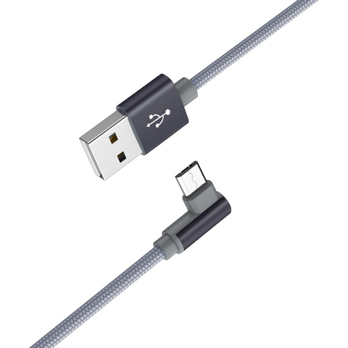 Кабель BOROFONE BX26 Express Micro-USB 1м Metal Gray