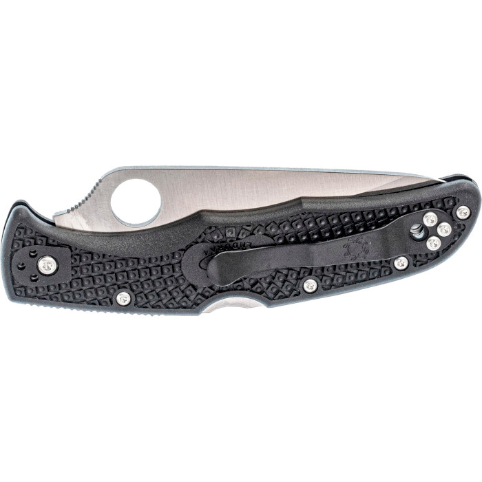 Складаний ніж SPYDERCO Endura 4 Half Serrated Black (C10PSBK)