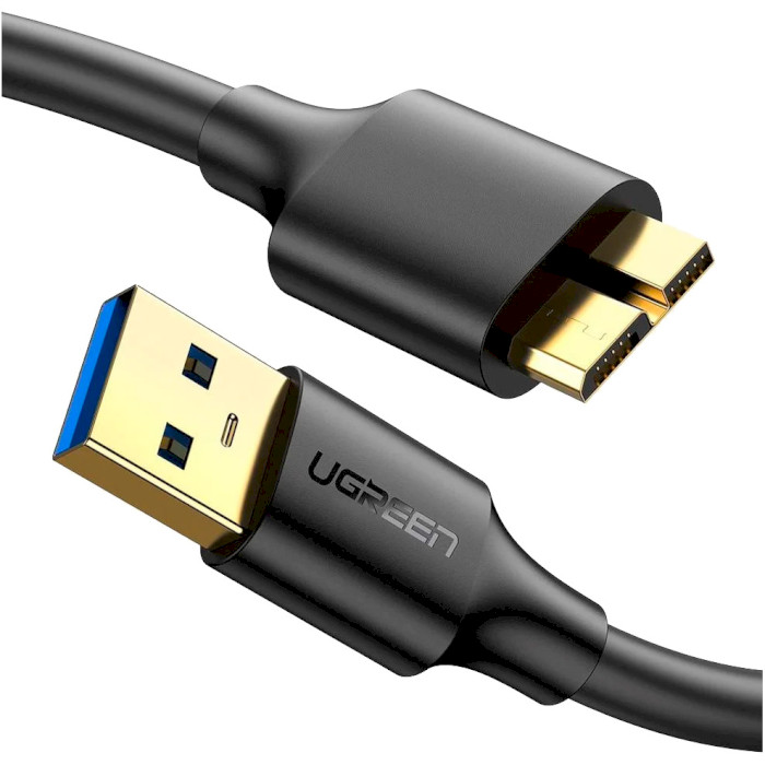 Кабель UGREEN US130 USB3.0 AM to Micro-B 0.5м (10840)