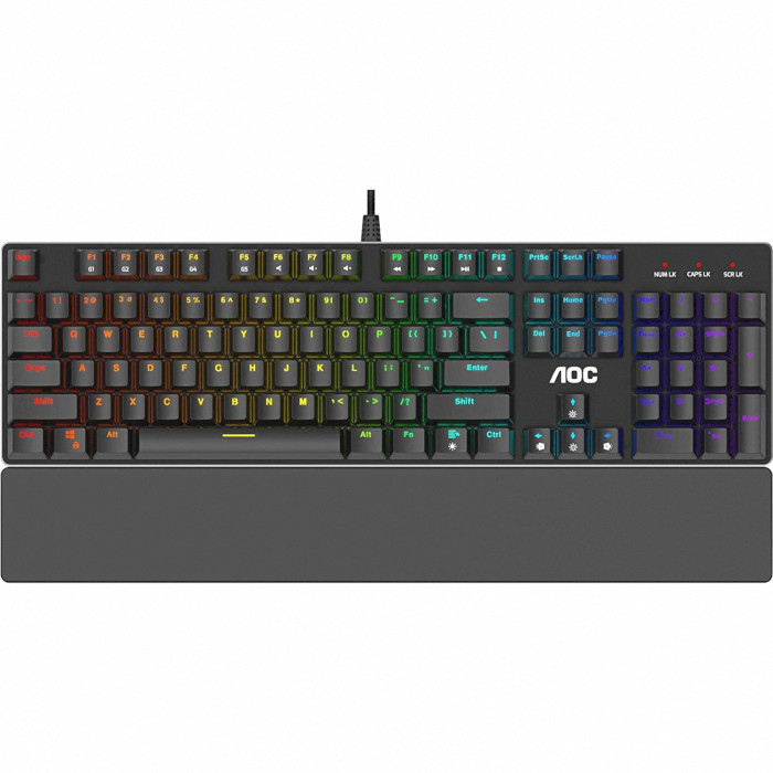 Клавиатура AOC GK500 Gaming RGB Outemu Red Switch