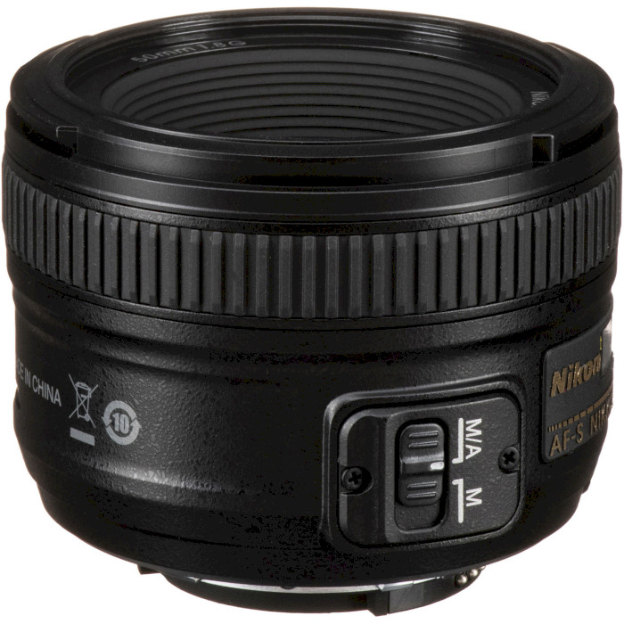 Объектив NIKON AF-S Nikkor 50mm f/1.8G (JAA015DA)