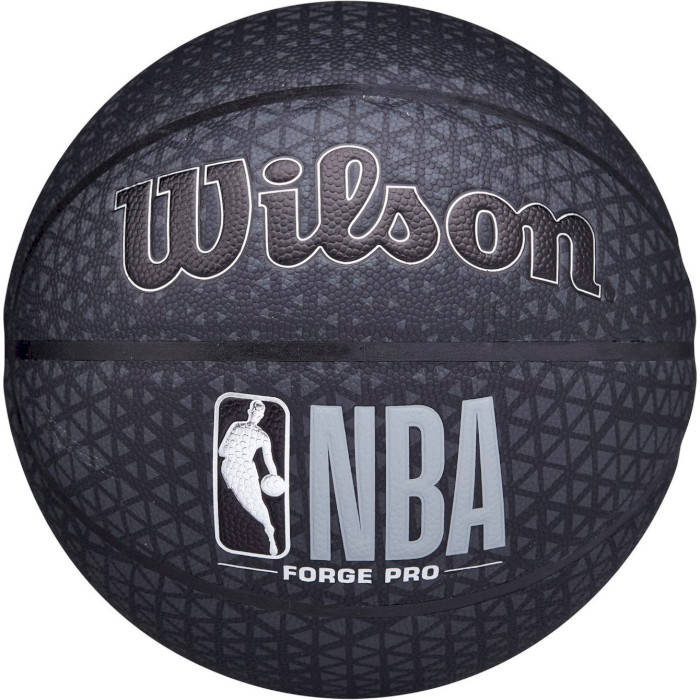М'яч баскетбольний WILSON NBA Forge Pro Black Print 1 Size 7 (WTB8001XB07)
