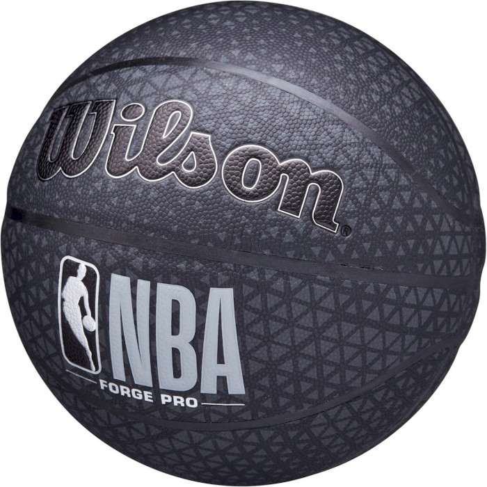 Мяч баскетбольный WILSON NBA Forge Pro Black Print 1 Size 7 (WTB8001XB07)