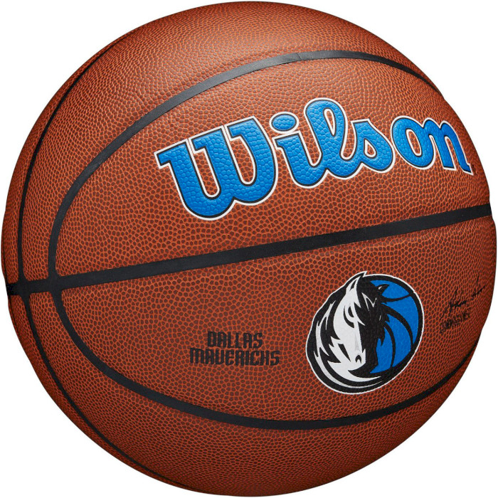 Мяч баскетбольный WILSON NBA Team Alliance Dallas Mavericks Size 7 (WTB3100XBDAL)