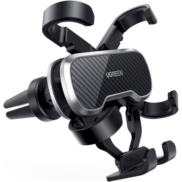 Автодержатель для смартфона UGREEN LP228 Air Vent Car Mount Phone Holder Black (80539)