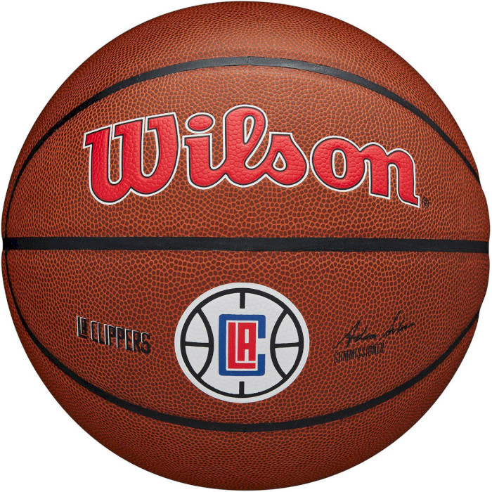 М'яч баскетбольний WILSON NBA Team Alliance Los Angeles Clippers Size 7 (WTB3100XBLAC)