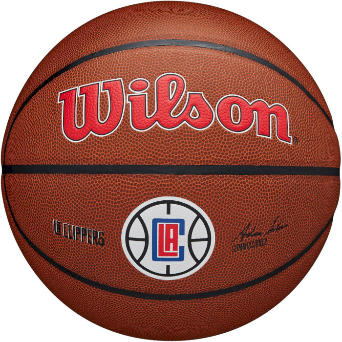 Мяч баскетбольный WILSON NBA Team Alliance Los Angeles Clippers Size 7 (WTB3100XBLAC)