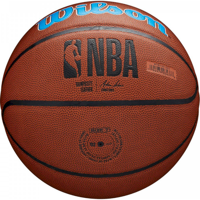 М'яч баскетбольний WILSON NBA Team Alliance OKC Thunder Size 7 (WTB3100XBOKC)