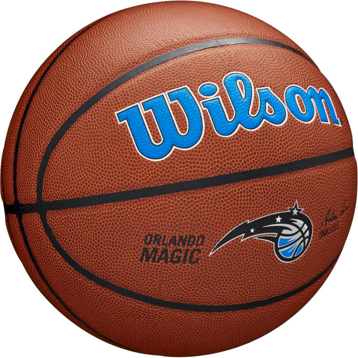 Мяч баскетбольный WILSON NBA Team Alliance Orlando Magic Size 7 (WTB3100XBORL)