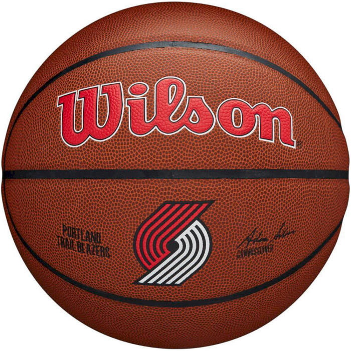 Мяч баскетбольный WILSON NBA Team Alliance Portland Trail Blazers Size 7 (WTB3100XBPOR)