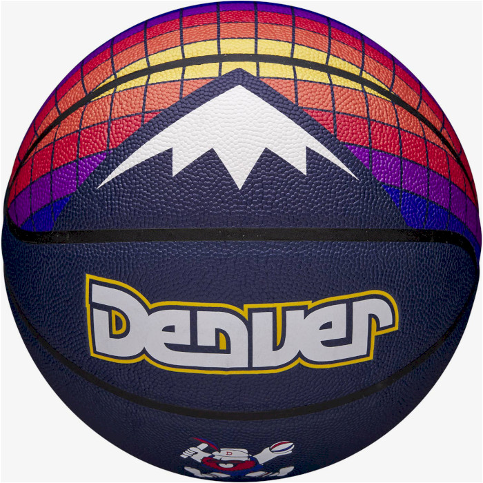 М'яч баскетбольний WILSON NBA Team City Edition Denver Nuggets Size 7 (WZ4003908XB7)