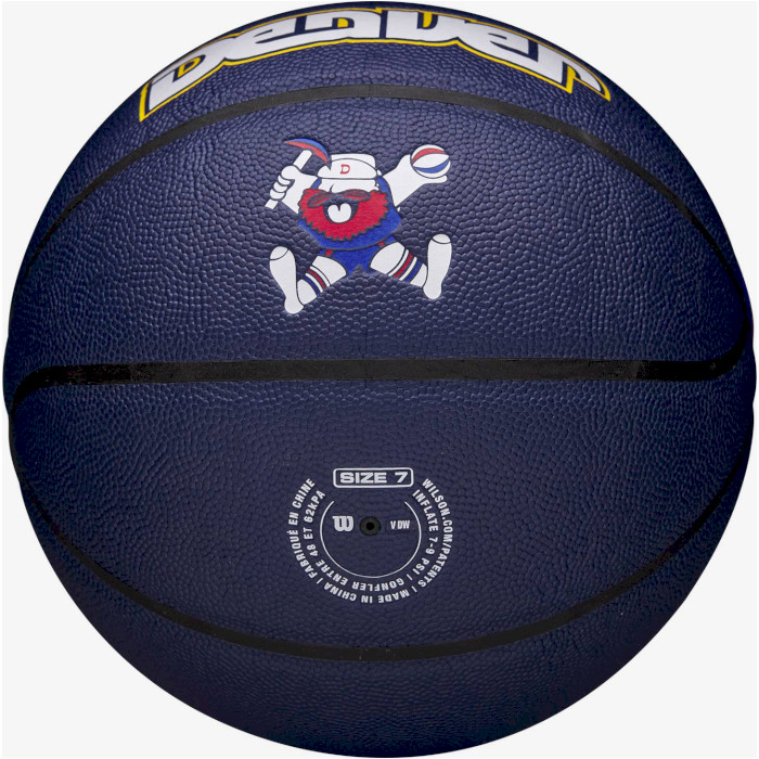 М'яч баскетбольний WILSON NBA Team City Edition Denver Nuggets Size 7 (WZ4003908XB7)