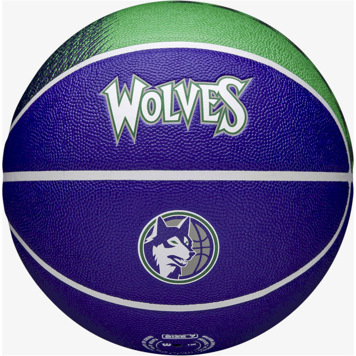 М'яч баскетбольний WILSON NBA Team City Edition Minnesota Timberwolves Size 7 (WZ4003918XB7)