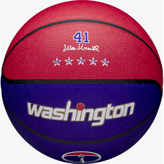 Мяч баскетбольный WILSON NBA Team City Edition Washington Wizards Size 7 (WZ4003930XB7)