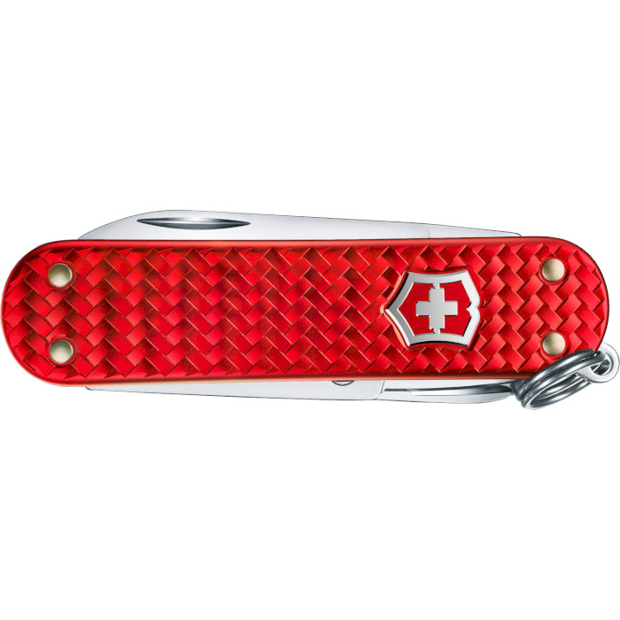 Швейцарский нож VICTORINOX Classic Precious Alox Iconic Red (0.6221.401G)