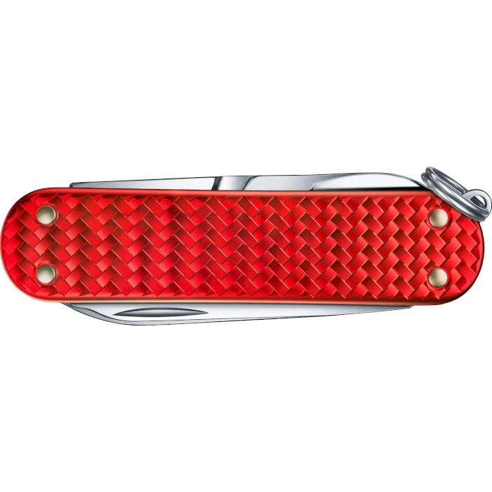 Швейцарський ніж VICTORINOX Classic Precious Alox Iconic Red (0.6221.401G)