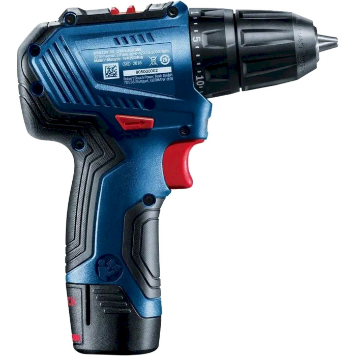 Акумуляторний шурупокрут BOSCH GSR 12V-30 Professional (0.601.9G9.001)