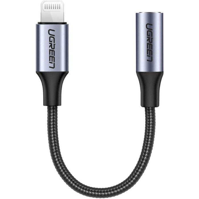 Адаптер UGREEN Lightning - AUX 0.1м Black (30756)