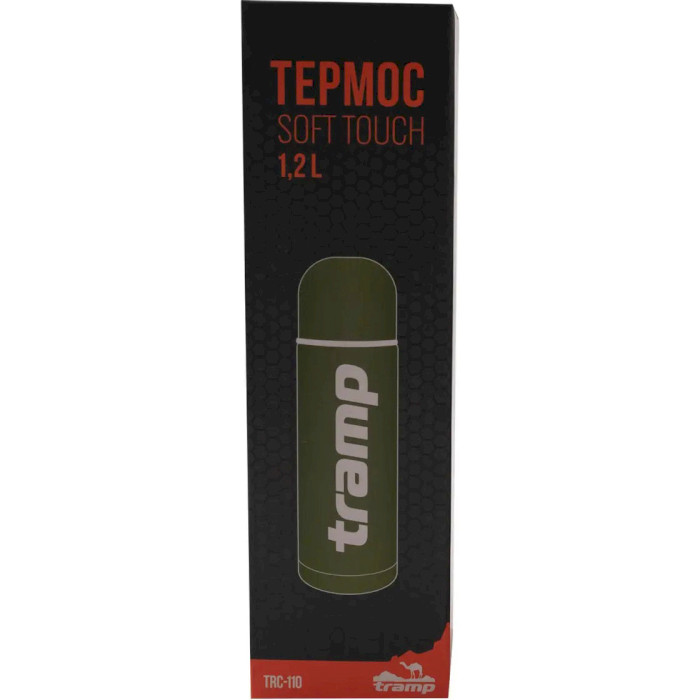Термос TRAMP Soft Touch 1.2л Khaki (TRC-110-KHAKI)