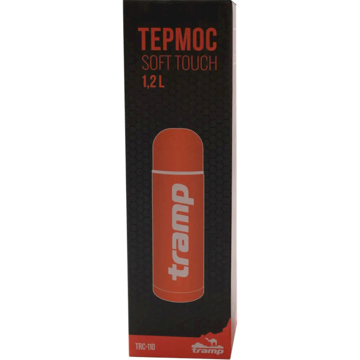 Термос TRAMP Soft Touch 1.2л Orange (TRC-110-ORANGE)