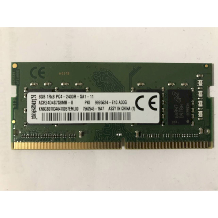 Модуль пам'яті KINGSTON KN ValueRAM SO-DIMM DDR4 2400MHz 8GB (9995624-E10.A00G)