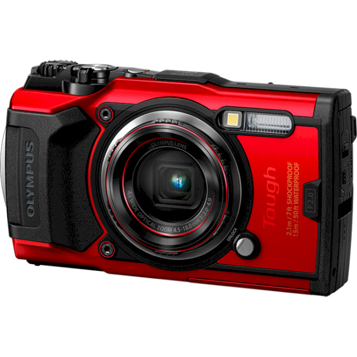 Фотоапарат OLYMPUS Tough TG-6 Red (V104210RE000)