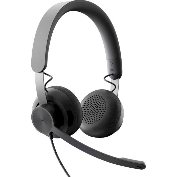 Гарнітура LOGITECH Zone Wired UC Graphite (981-000875)